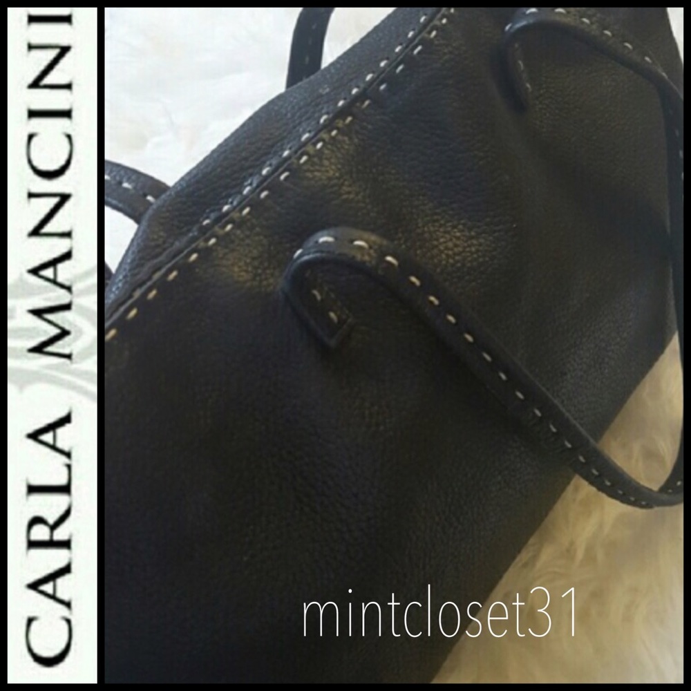 Carla Mancini Leather Bag - Picture 5 of 10